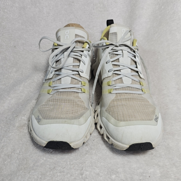Womens On Cloud X Shift Vapor Acacia Off White Yellow Running Sneakers Shoes - Picture 9 of 14